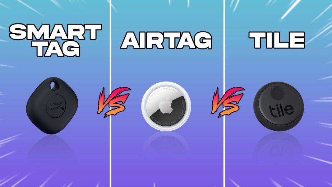 AirTag, Galaxy SmartTag, Tile Pro Comment Se Comparent Les Trackers