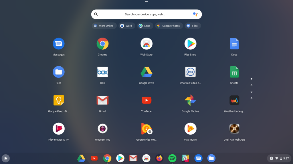 Chrome OS est le système d'exploitation rapide, simple et sécurisé qui alimente chaque Chromebook. Simplicité. Mise à niveau vers facile. La vie est assez compliquée.