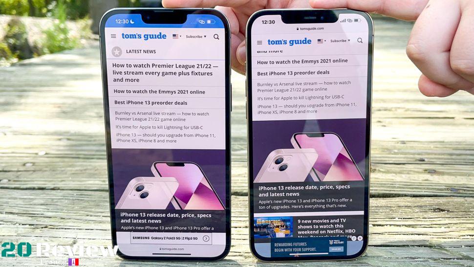Le design d'iPhone 13 Pro Max a été affiné par rapport à l'iPhone 12 Pro, mais les différences sont limitées.