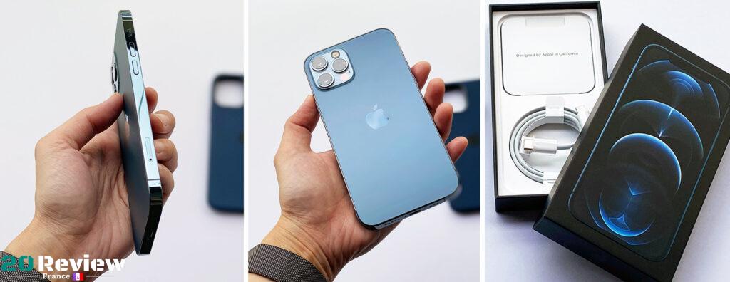 L'iPhone 12 Pro est livré dans une boîte plus fine qu'auparavant, et c'est parce qu'il ne contient qu'un câble USB Type-C vers Lightning et de la documentation.