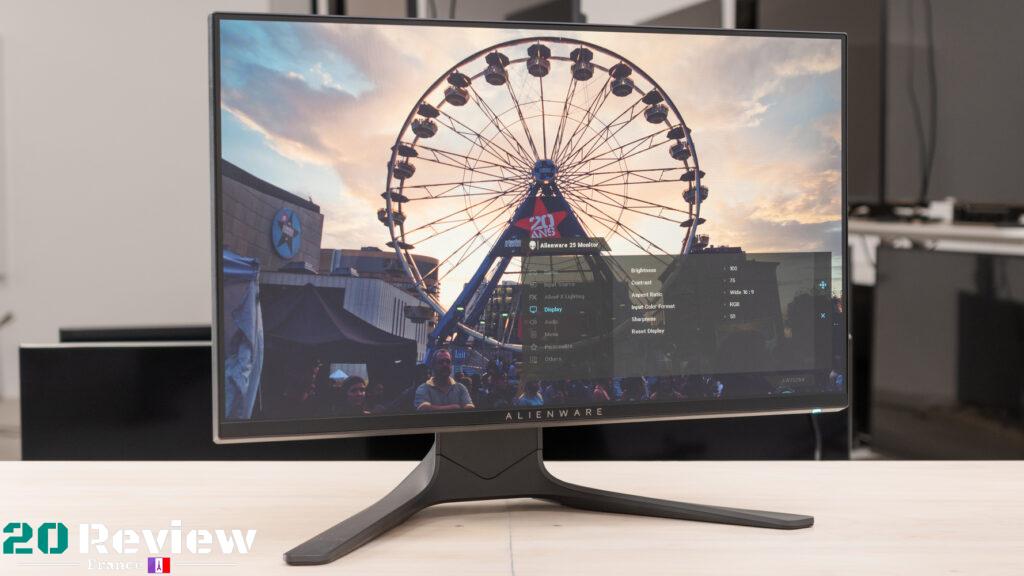 L'Alienware AW2521HF est un bon moniteur pour la plupart des utilisations. La résolution 1080p est correcte pour son écran de 25 pouces, mais la taille de l'écran est plus petite