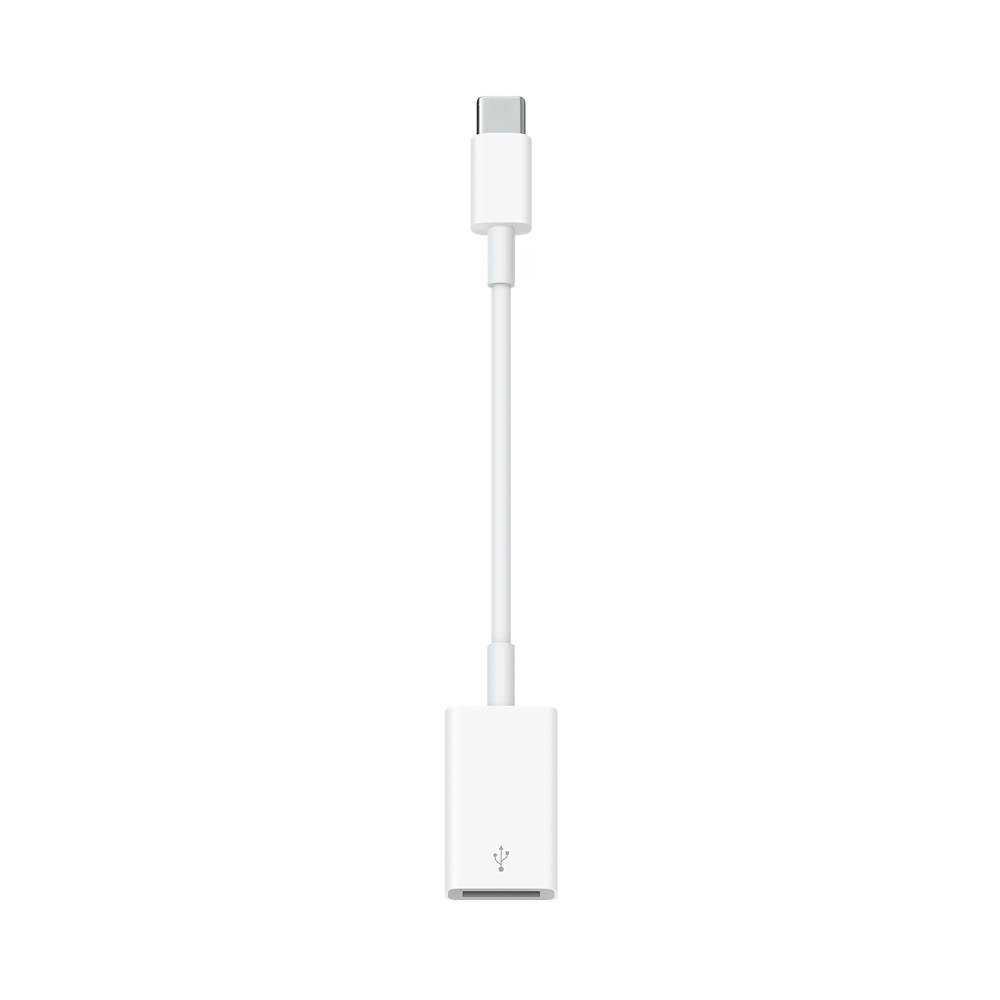 L'adaptateur USB-C vers USB vous permet de connecter des appareils iOS et de nombreux accessoires USB standard à un Mac compatible USB-C ou Thunderbolt 3 (USB-C).