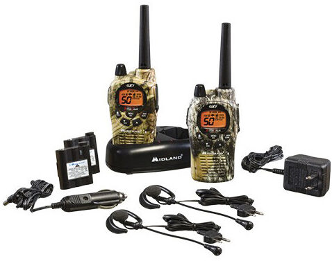 The Midland GXT1050VP4 two way radio adds emergency prepardness functionality to Midland's most powerful consumer two way radio.