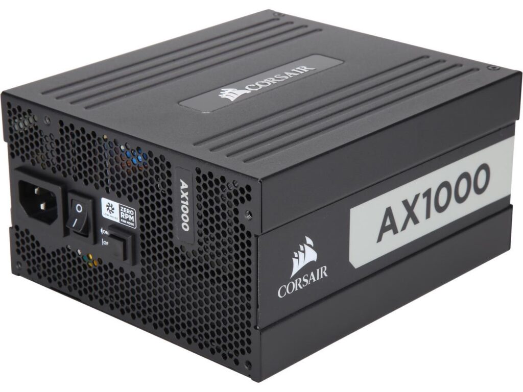L'AX1000 fournit une puissance jusqu'à 94 % d'efficacité, réduisant la consommation d'énergie, le bruit, les températures et votre facture d'électricité.