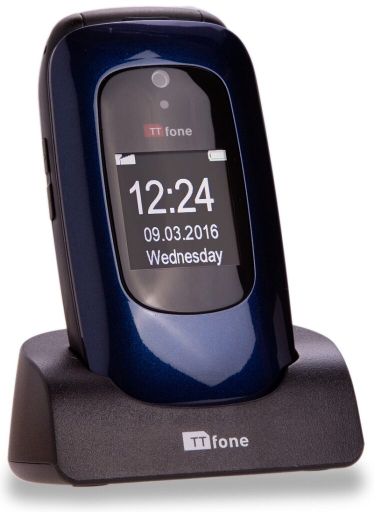 Le TTfone Lunar TT750 est notre téléphone mobile haut de gamme et facile à utiliser pour les seniors.