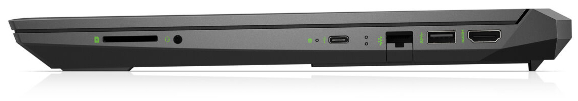 Il existe une bonne sélection de ports sur Le HP Pavilion Gaming 15, dont un port HDMI 2.0 dédié et trois ports USB au total pour connecter tous vos périphériques.