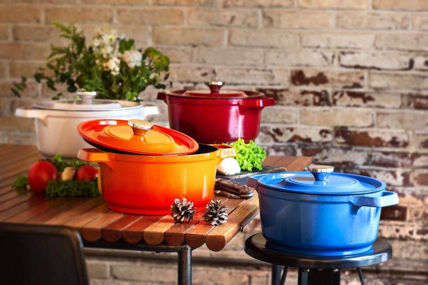 Les meilleures marques de four hollandais se caractérisent par une construction de qualité.