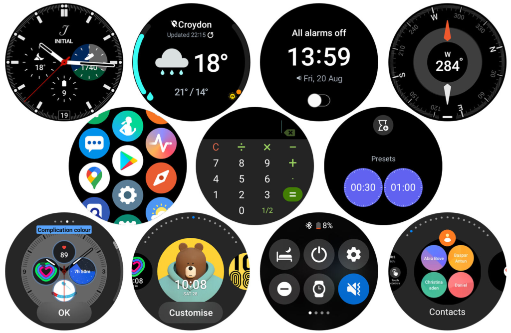 La Galaxy Watch4 Classic est la première montre intelligente à fonctionner sur le nouveau Wear OS Powered by Samsung.