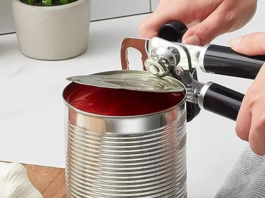 le meilleur ouvre-boites électrique · L'ouvre-boîte permet d'ouvrir des boîtes de toutes formes et tailles jusqu'à 1,2 kg.