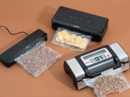 Des scelleuses sous vide portatives aux options de qualité commerciale, nous avons testé les principales marques, notamment Nesco, Anova et FoodSaver.