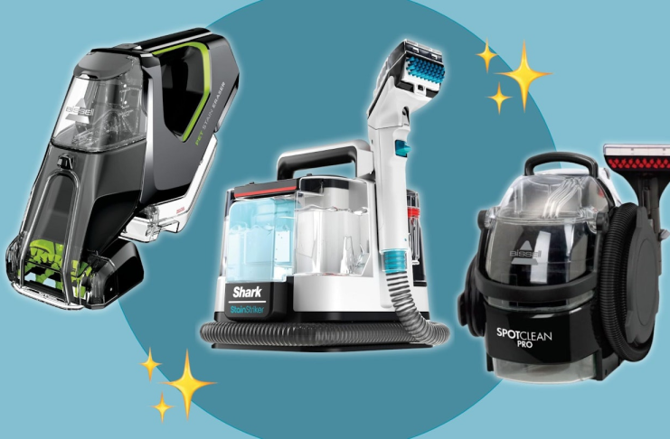 Nous avons testé les nettoyeurs de tapis portables de Bissell, Hoover et plus encore pour trouver le meilleur pour nettoyer les taches et les dégâts d'animaux sur les tapis, les moquettes.